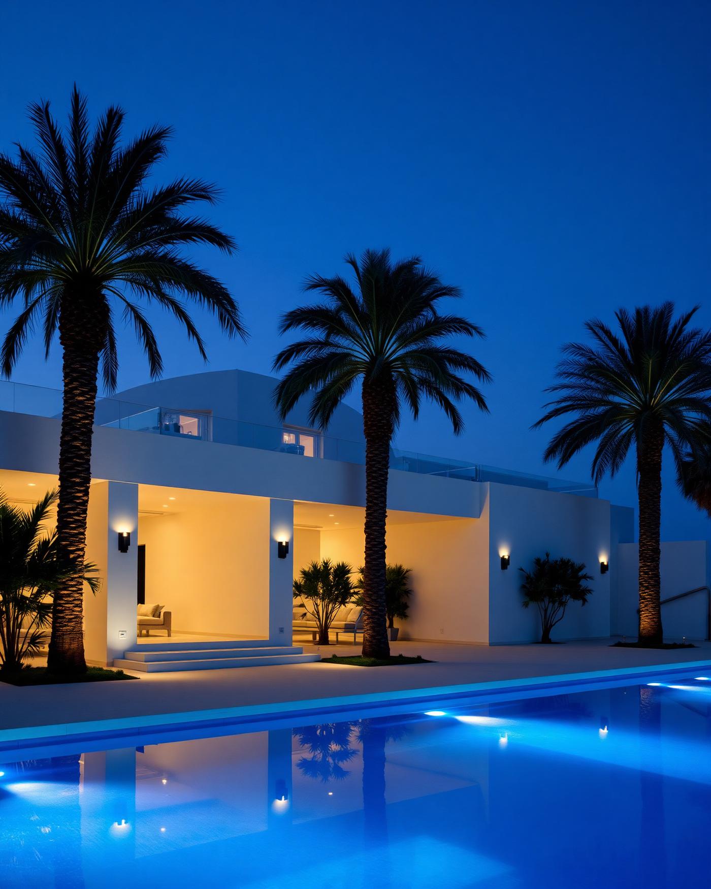 Casa Marbella: exterior de la villa frente al mar
