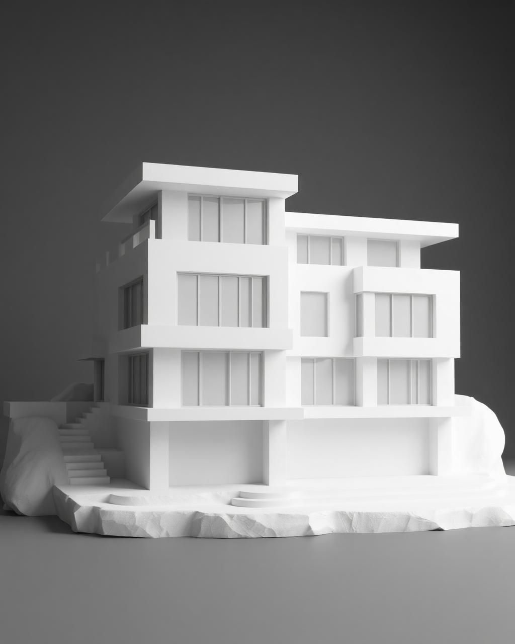 VOLUMEN: Modelo 3D. El espacio toma cuerpo, proporción y relación con el entorno.